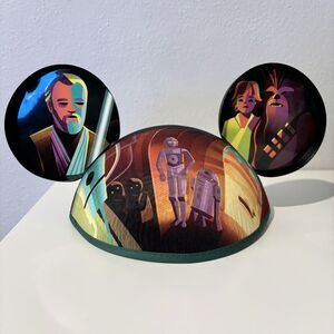 Disney Parks Star Wars Greedo Han Solo Cantina Ears‎ Mickey Mouse Ear Hat New
